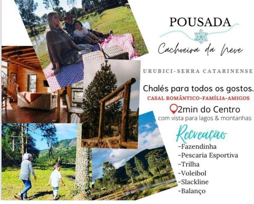 Floresta Secreta- Pousada Cachoeira Da Neve Urubici Zewnętrze zdjęcie